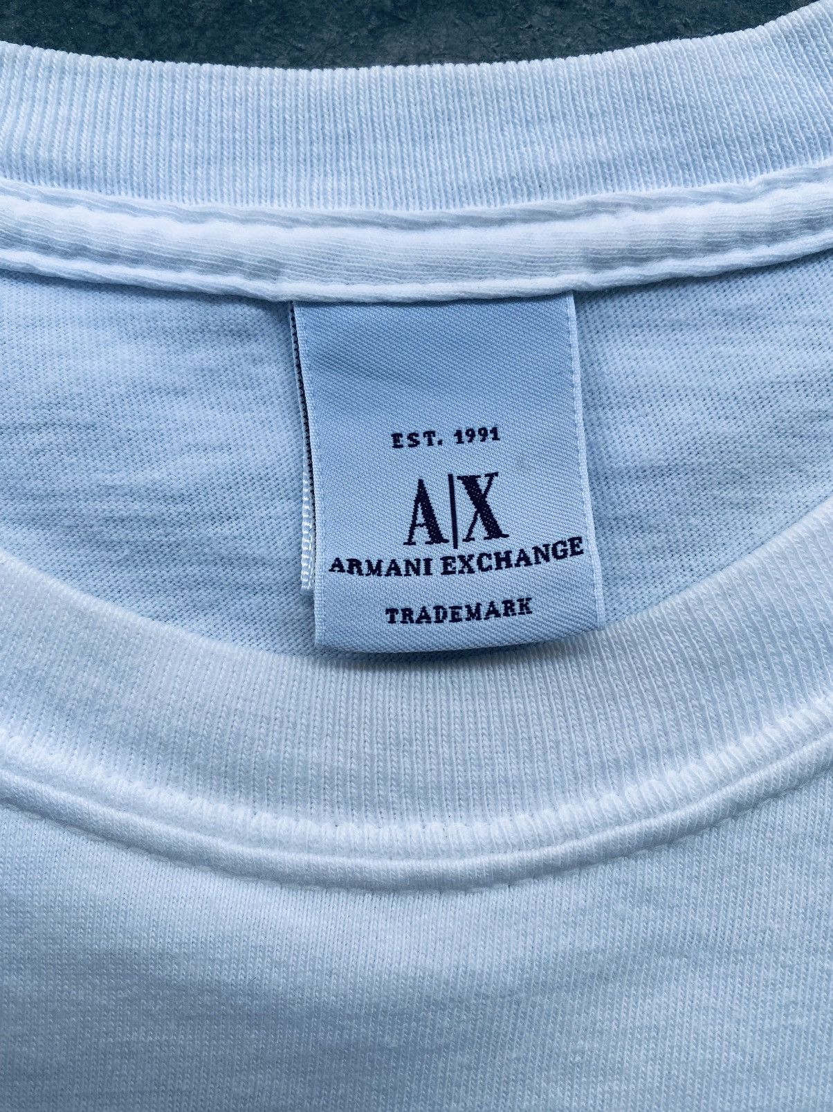 Armani Exchange Vintage 90s Armani Exchange Photo Tees Size US XL / EU 56 / 4 - 6 Thumbnail