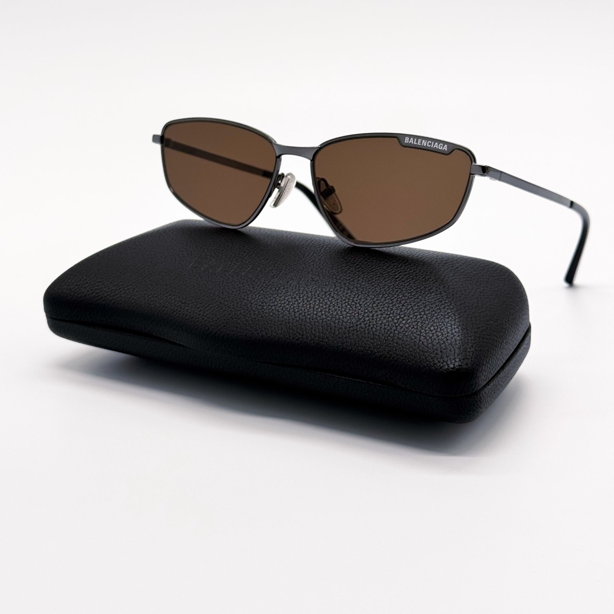 Balenciaga NEW BALENCIAGA BB0277S 002 SUNGLASSES GRAY WOMEN EYEWEAR Size ONE SIZE - 1 Thumbnail