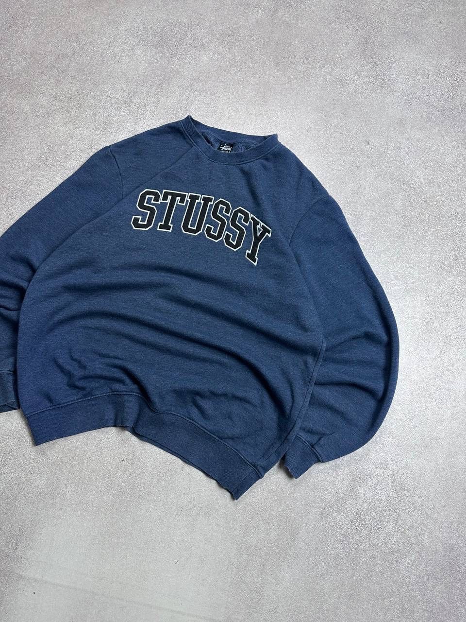 Stussy Vintage Stussy Spellout Boxy Sweatshirt Y2K Rare M Size US M / EU 48-50 / 2 - 2 Thumbnail