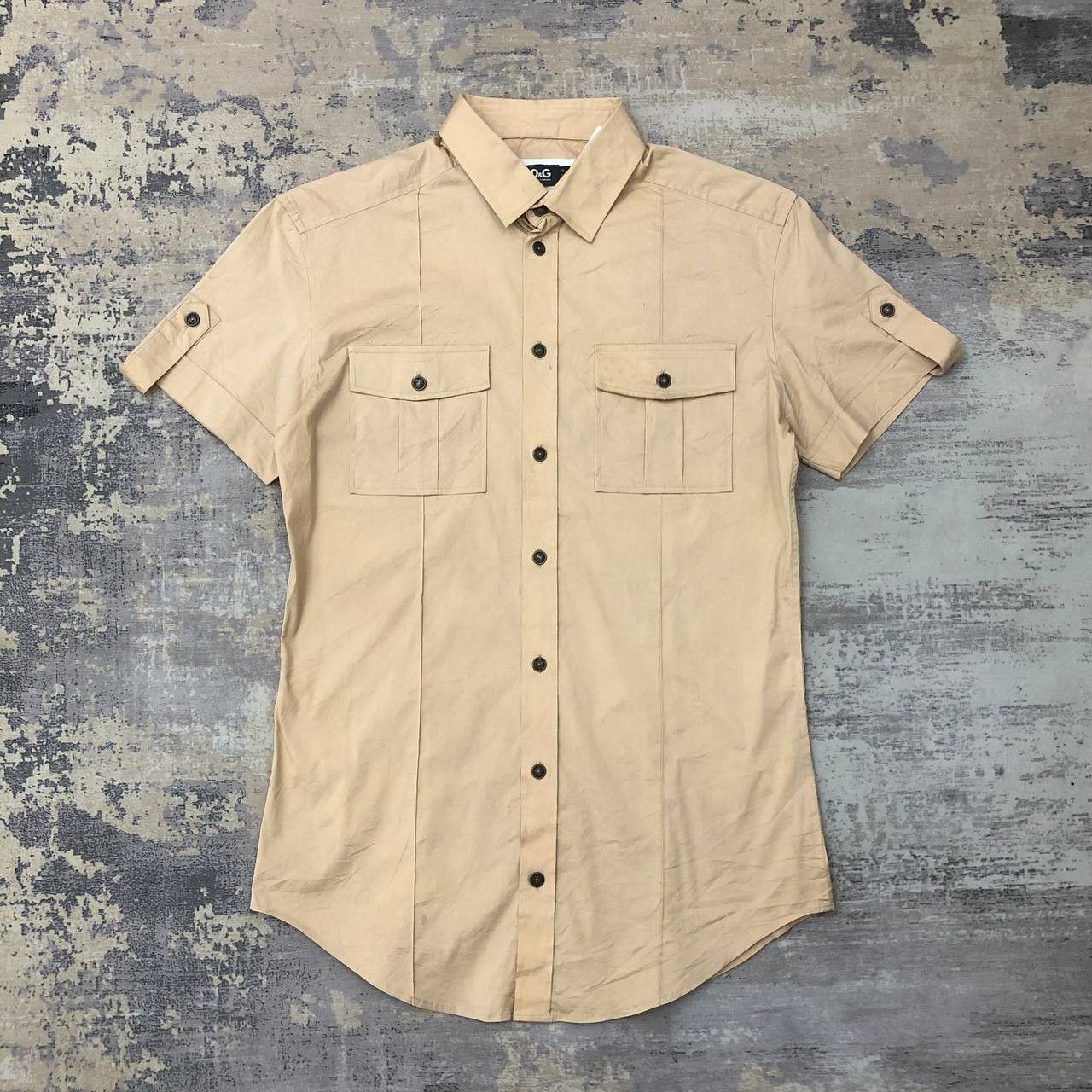Dolce & Gabbana T470 DOLCE GABBANA SLIM BLOUSE SHIRTS Size M / US 6-8 / IT 42-44 - 1 Thumbnail