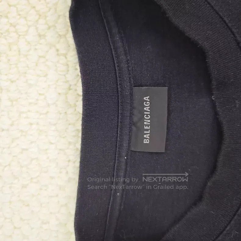 Balenciaga Distressed Washed T-shirt