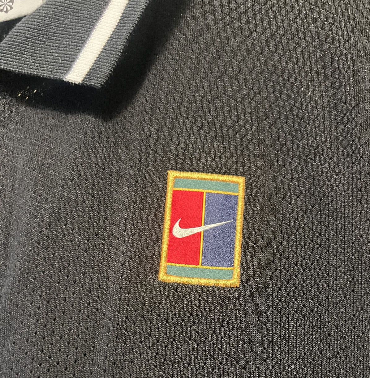 Nike Authentic Nike Court Heritage tennis polo shirt large black Size US L / EU 52-54 / 3 - 2 Thumbnail