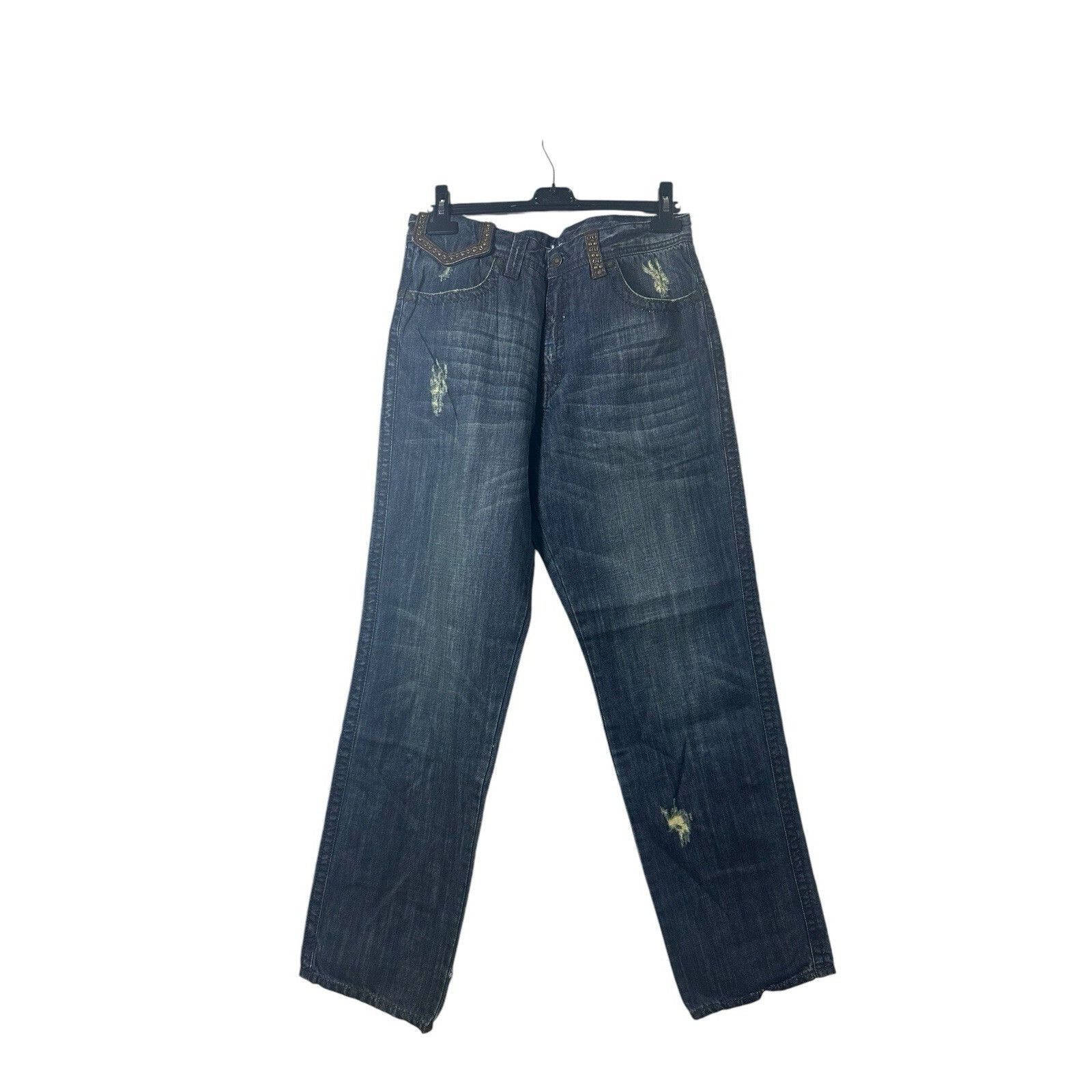JNCO × Pelle Pelle × Southpole PELLE PELLE 90s BAGGY FIT BLUE
