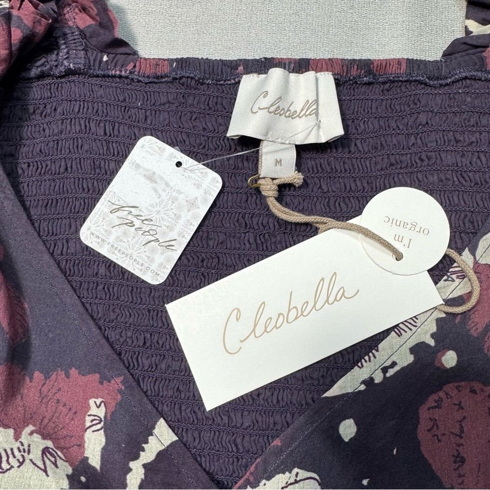 Cleobella NWT New $148 Cleobella Valencia Wrap Cotton Long Sleeve Top Size M / US 6-8 / IT 42-44 - 6 Thumbnail