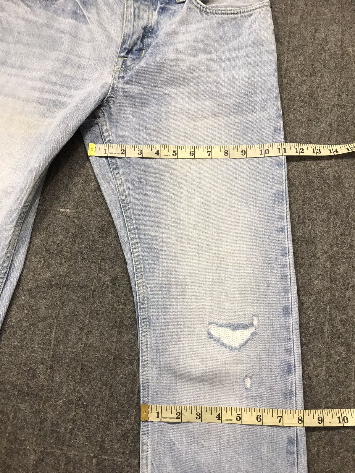 Japanese Brand × Vintage Vintage Goodfellow Selvedge Distressed Denim Jeans Size US 32 / EU 48 - 22 Thumbnail