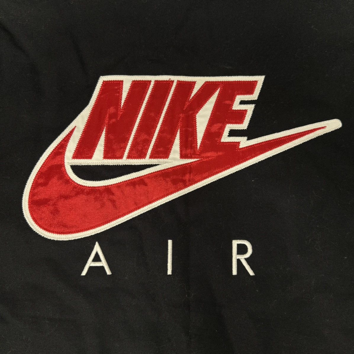 Jordan Brand × Nike × Vintage AIR JORDAN NIKE AIR FLIGHT BOMBER JACKET BLACK Size US M / EU 48-50 / 2 - 3 Thumbnail