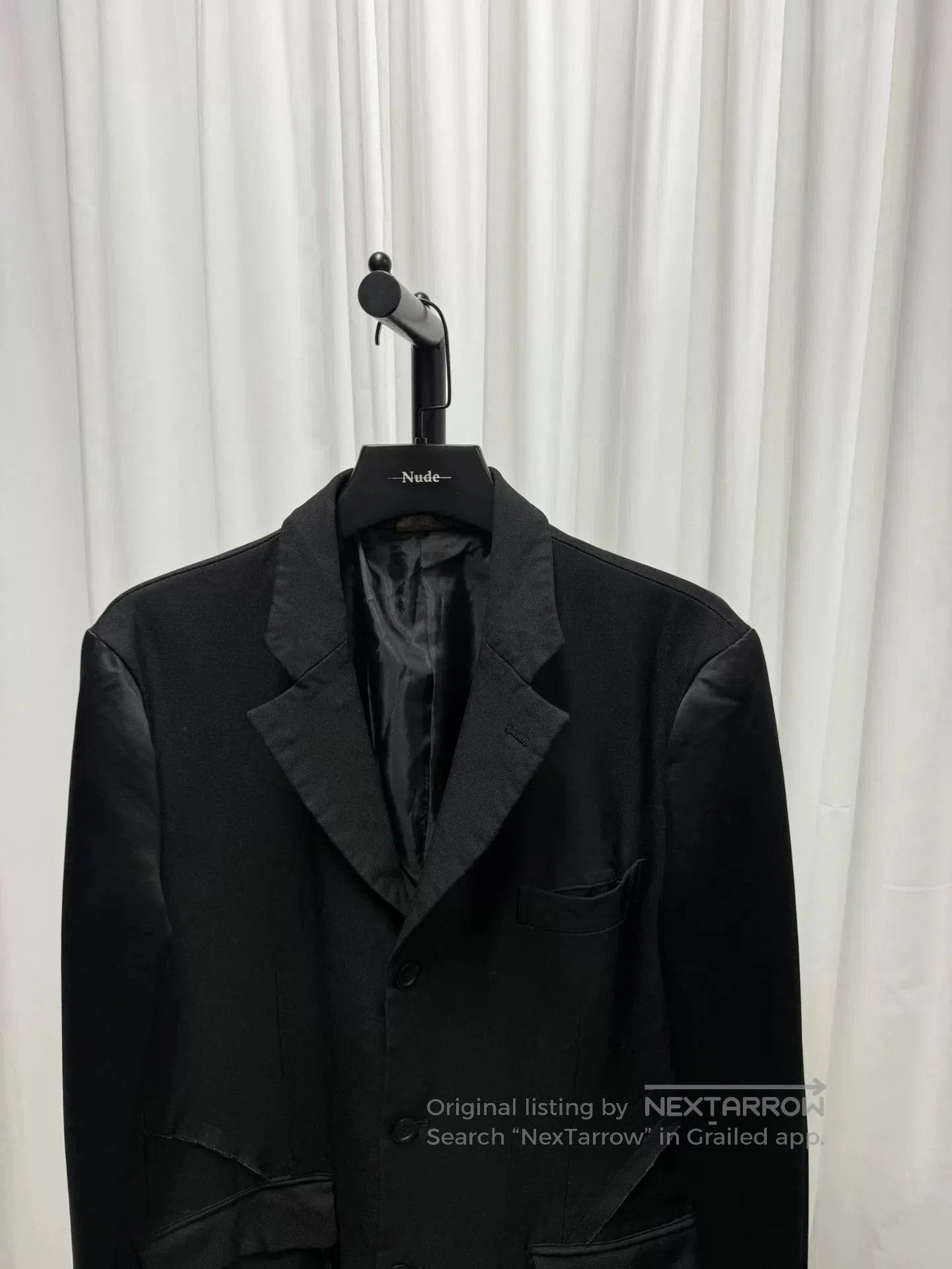 Comme des Garcons Black comme des garcons black silk coat. Size US XL / EU 56 / 4 - 4 Thumbnail