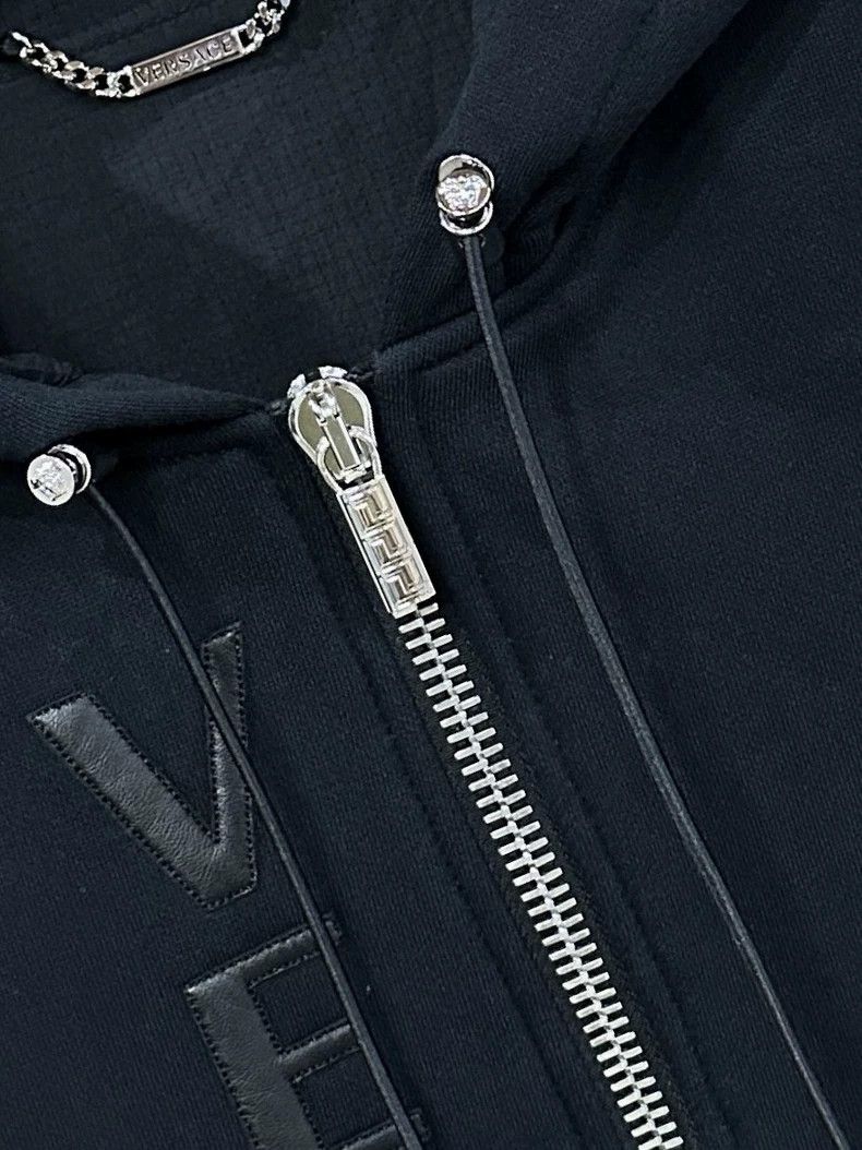 Versace Versace Black casual hoodie jacket Size US XS / EU 42 / 0 - 7 Thumbnail