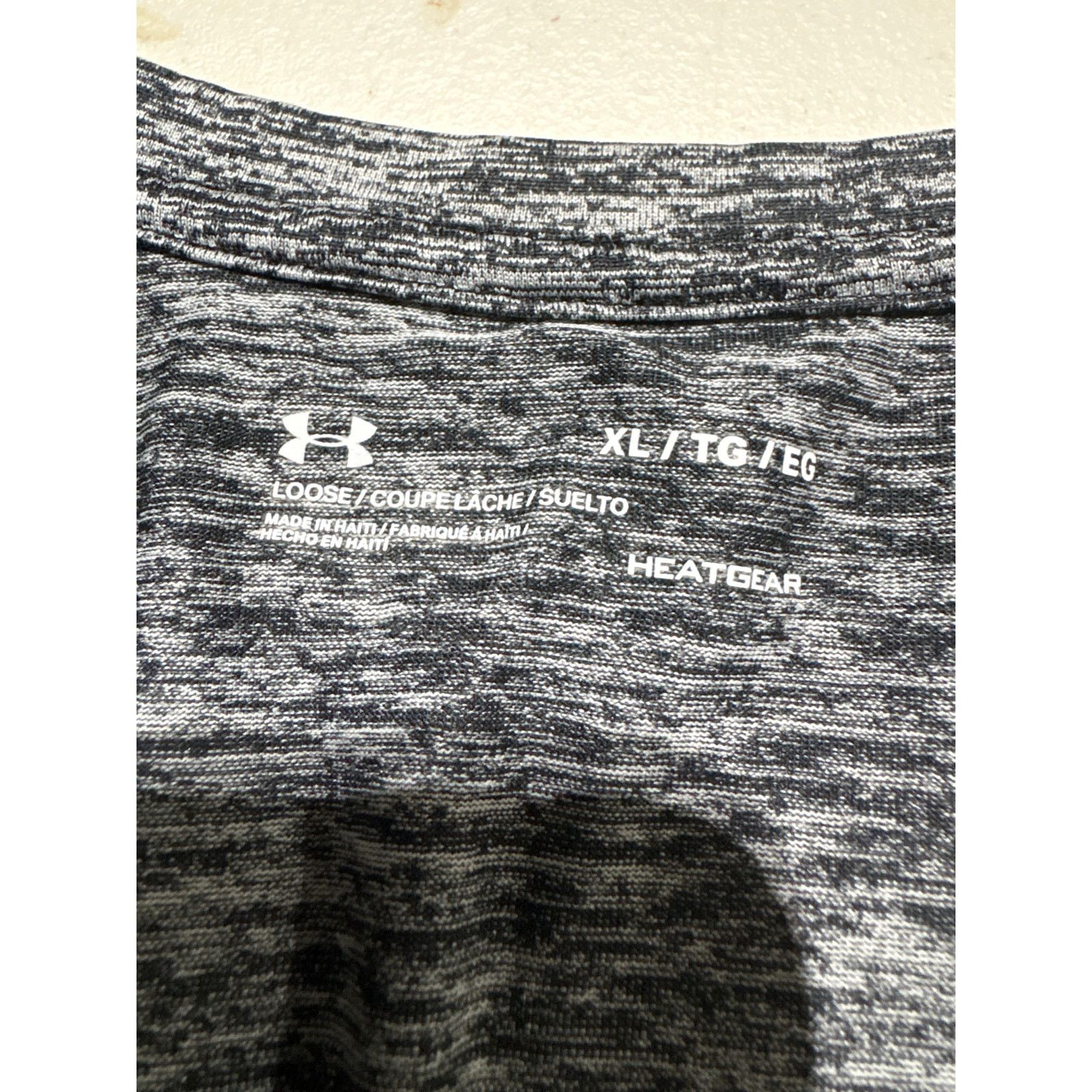 Under Armour Under Armour HeatGear Women’s XL Gray Short Sleeve Athletic Size XL / US 12-14 / IT 48-50 - 3 Thumbnail