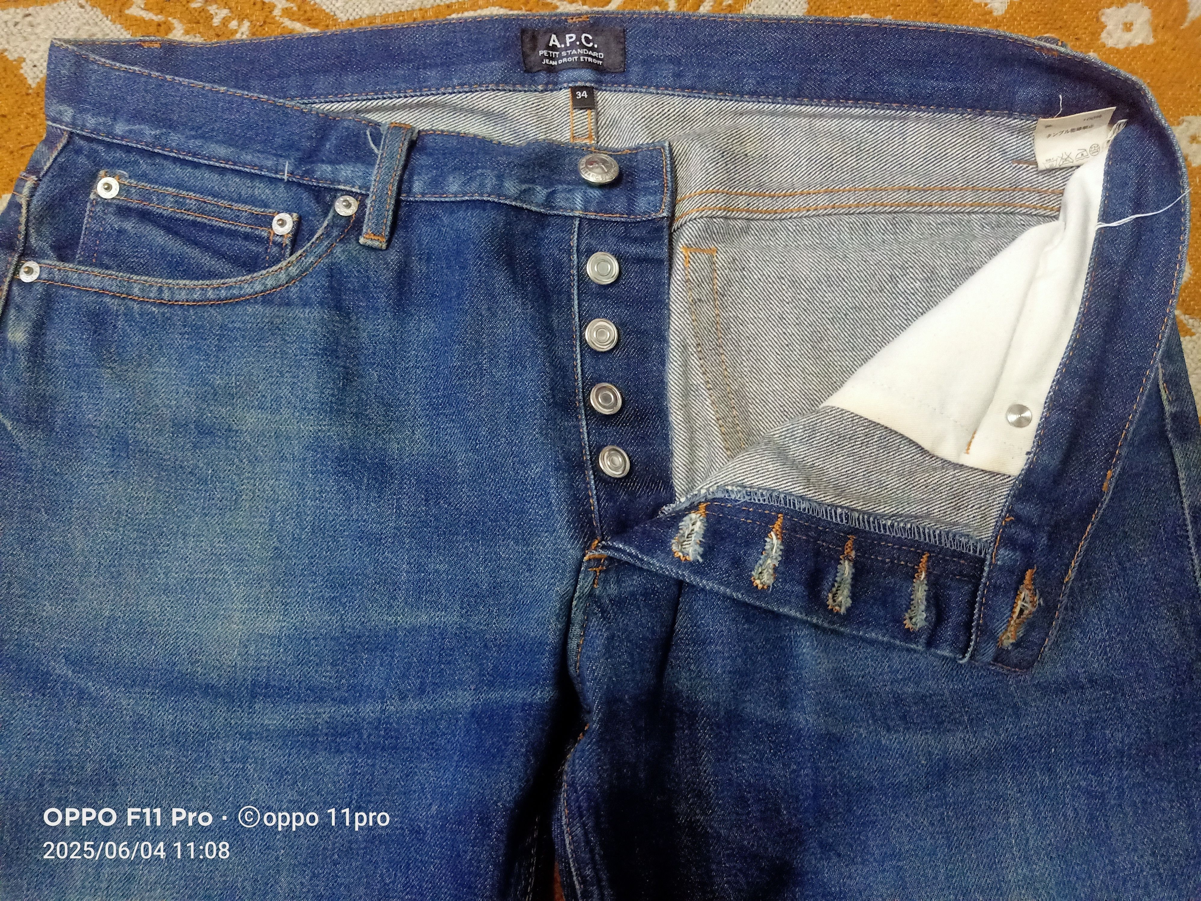 A.P.C. × If Six Was Nine × Japanese Brand Apc Petit Standards RedSelvedge Denim Men 🔥 Size US 34 / EU 50 - 7 Thumbnail