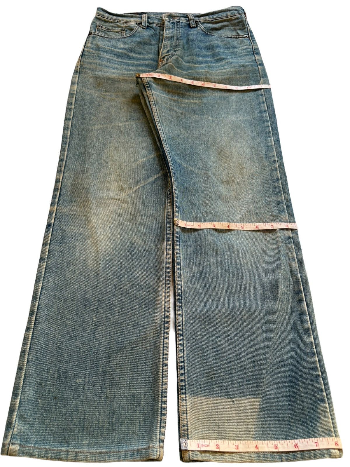 Levi's Vintage 90s Levis 511 Rusty Mud Wash Distressed Baggy Jeans Size US 30 / EU 46 - 15 Thumbnail