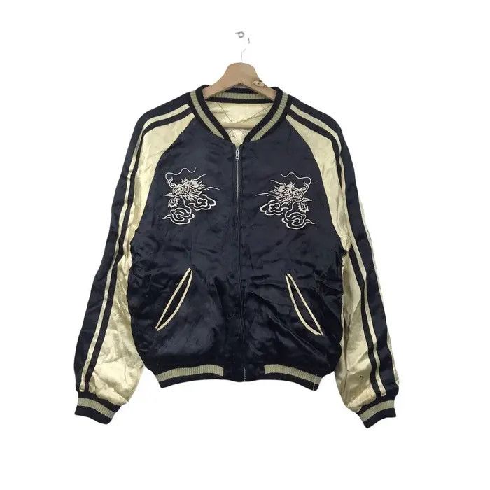 Other Vintage SUKAJAN CROPPED HEADS JAPAN Reversible Jacket Size M / US 6-8 / IT 42-44 - 2 Thumbnail