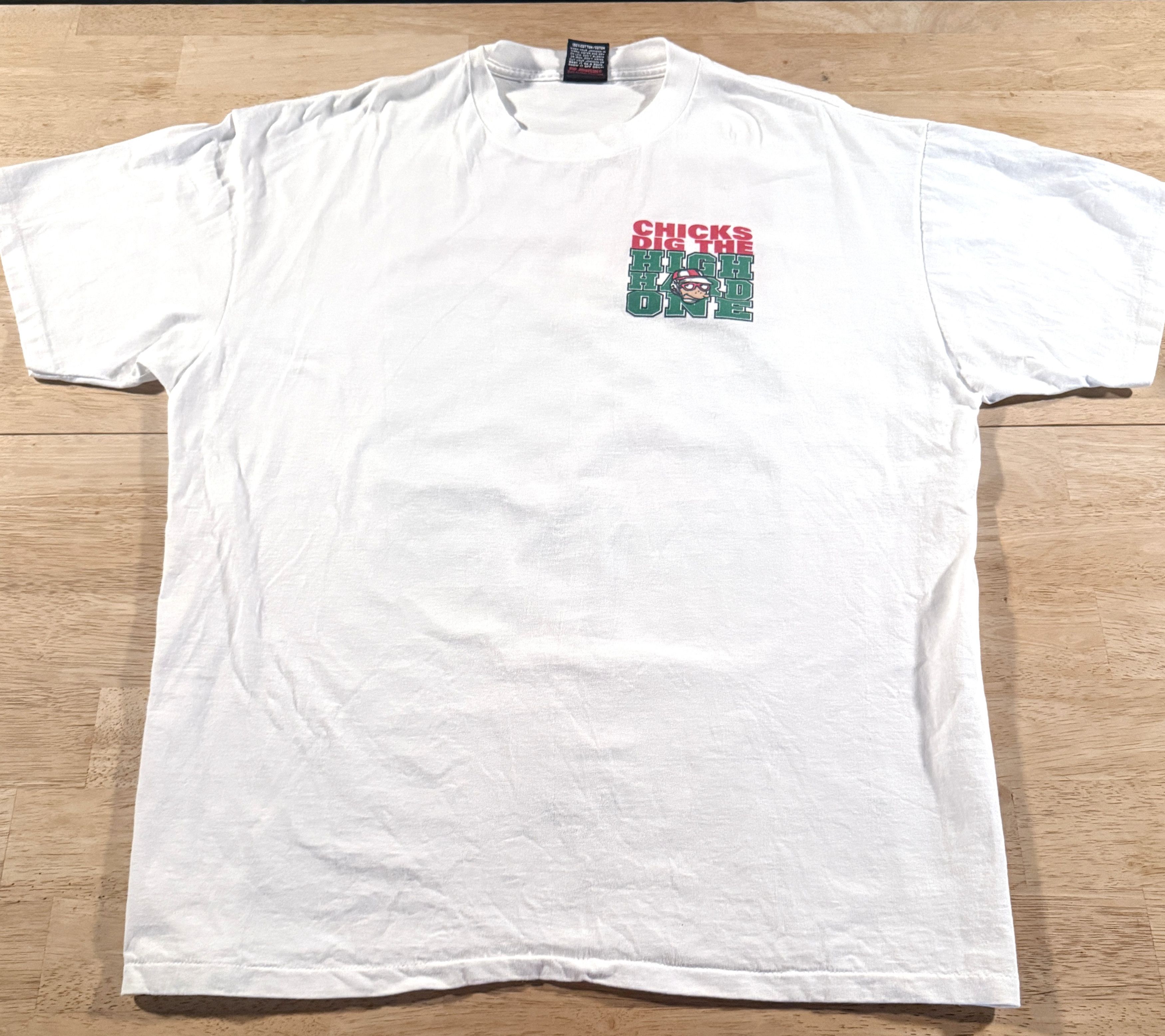 Vintage Big Johnson Chicks Dig The High Hard One Baseball XL 1999 Size US XL / EU 56 / 4 - 3 Thumbnail