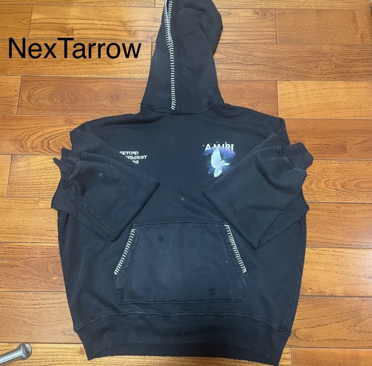 Amiri Amiri Peace Dove Hoodie 2412-Nextarrow Size US S / EU 44-46 / 1 - 1 Thumbnail