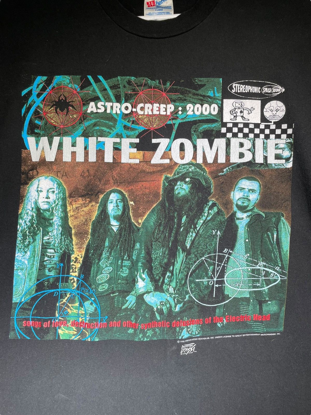 Band Tees × Vintage Vintage 95 White Zombie Tshirt XL Size US XL / EU 56 / 4 - 5 Thumbnail