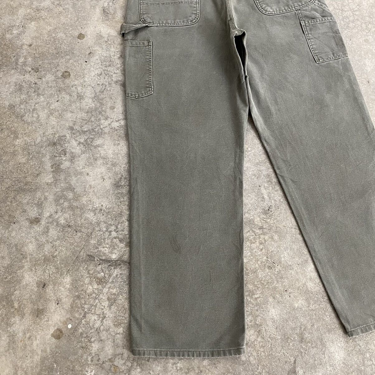 Carhartt VTG Carhartt Moss Green Carpenter Work Pants Size US 35 - 18 Thumbnail