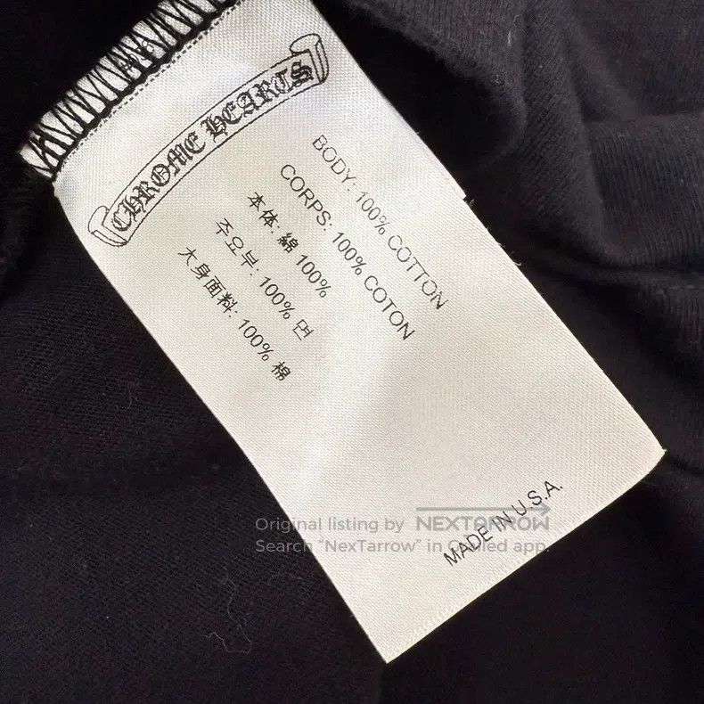 Chrome Hearts CHROME HEARTS Size XL Foti printed short sleeves Size US XL / EU 56 / 4 - 6 Thumbnail