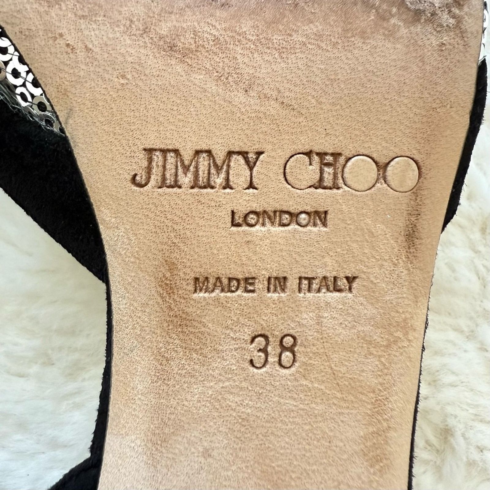Jimmy Choo Jimmy Choo suede evening shoes women size 38 Authentic Size US 8 / IT 38 - 7 Thumbnail