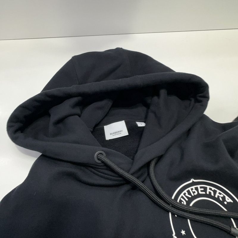 Burberry Burberry Black Hooded Long Sleeve Hoodie 0079 Size US S / EU 44-46 / 1 - 1 Thumbnail