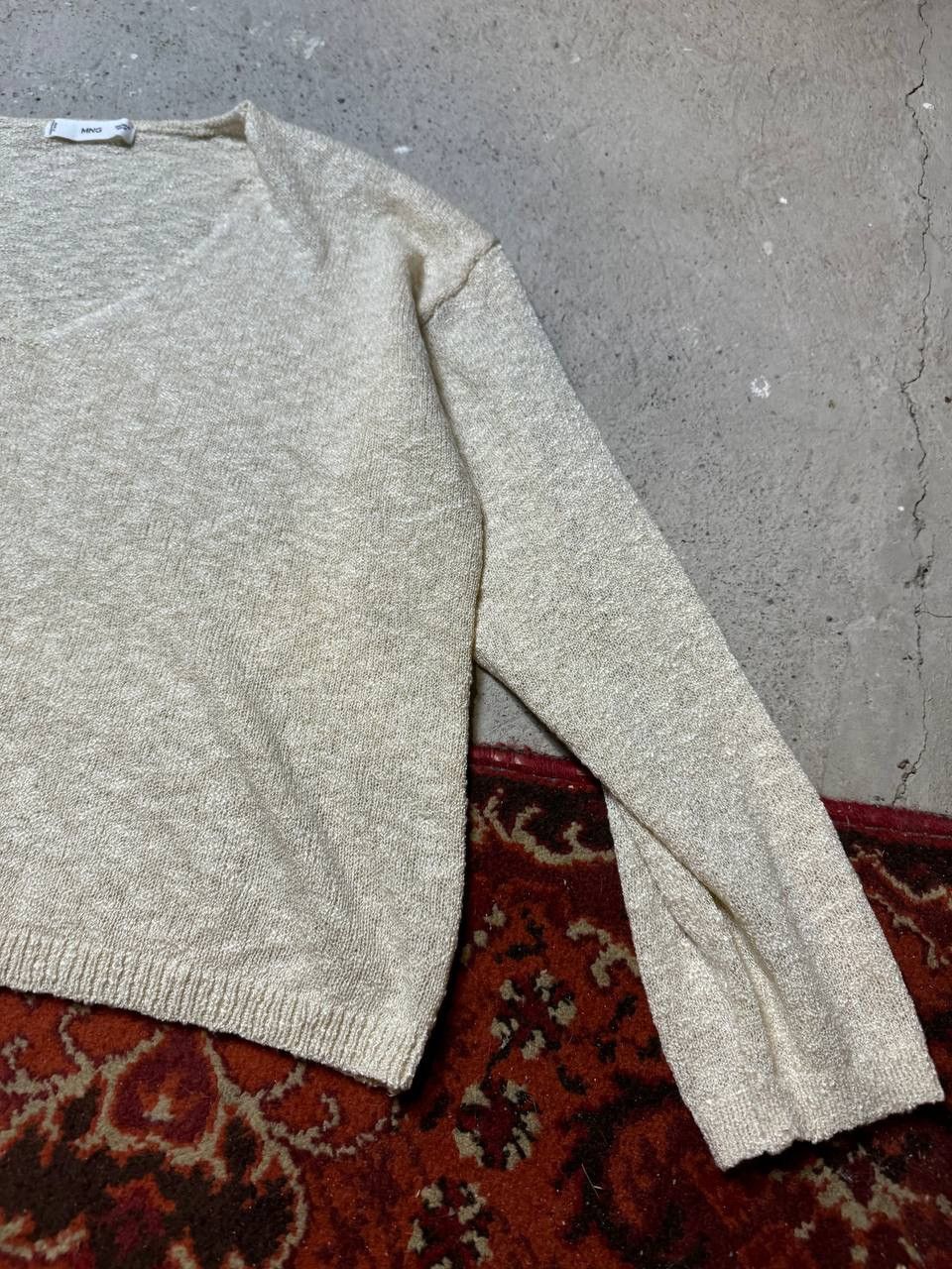Japanese Brand × Vintage Vintage mango Open Weave Crotchet Net Shrug Size M / US 6-8 / IT 42-44 - 2 Thumbnail
