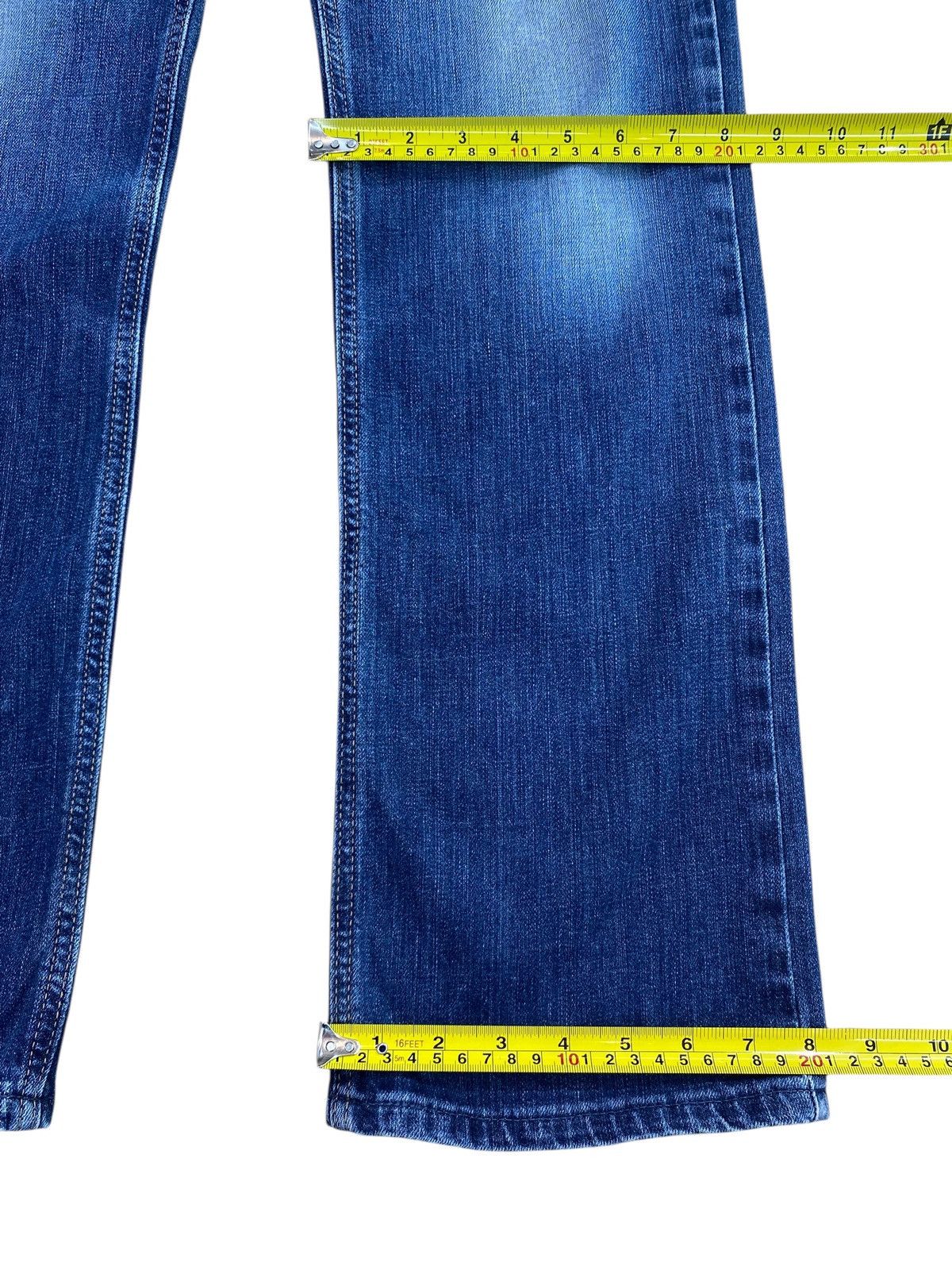 Edwin Edwin Blue Trip Whiskers Style Faded Blue Wash Jeans Size US 32 / EU 48 - 8 Thumbnail