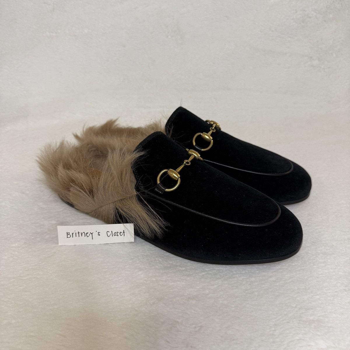 Gucci Princetown Supreme Gg Fabric Mule | Grailed