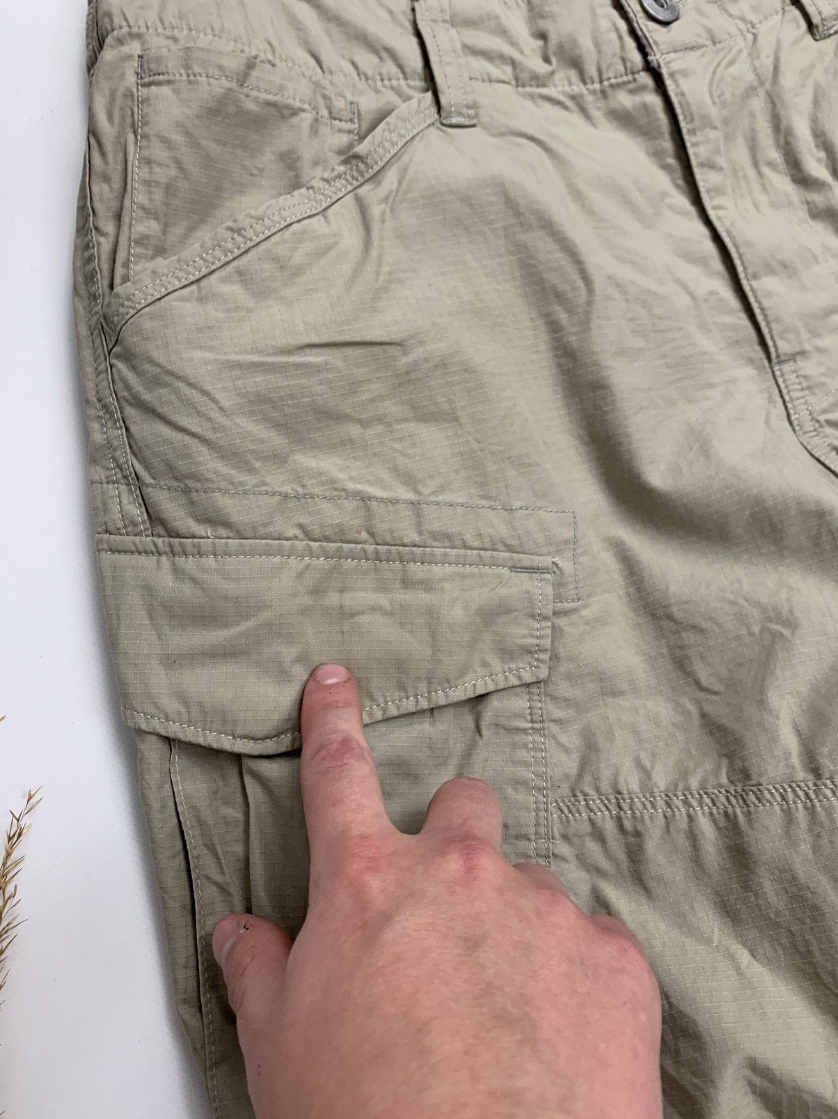 G-Star × Vintage Vintage G-Star RAW Y2K Baggy Cargo Pant Size US 32 / EU 48 - 17 Thumbnail