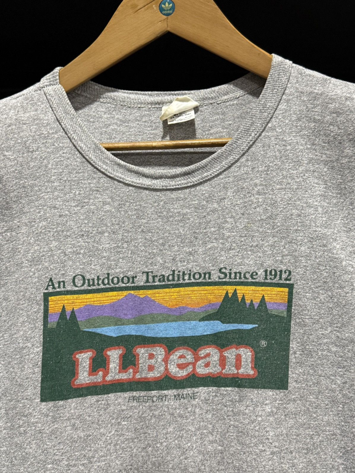 L.L. Bean × Vintage Vintage 70s L.L Bean Freeport Maine Rayon Tee Size US M / EU 48-50 / 2 - 2 Thumbnail