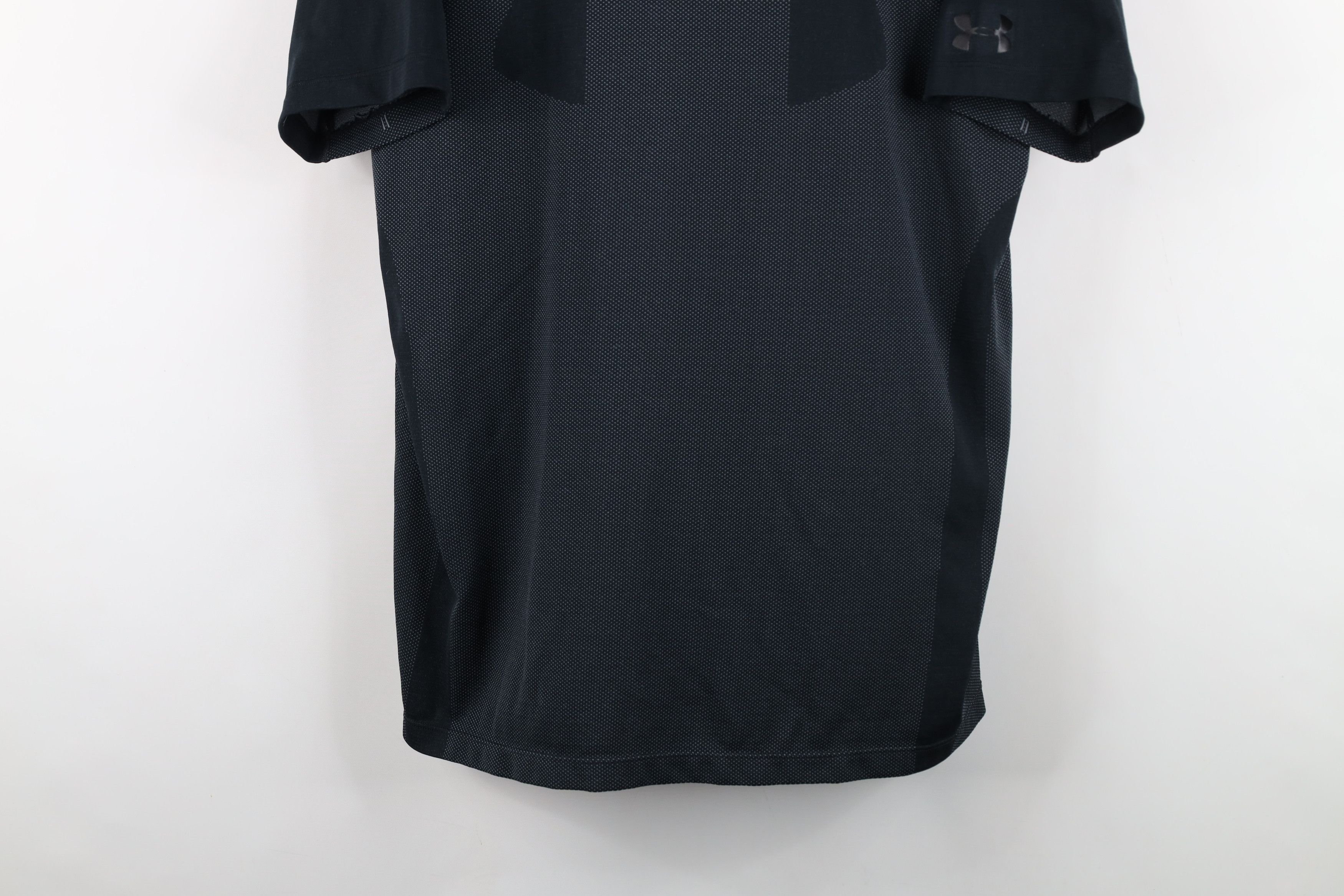 Under Armour Under Armour Logo Knit Gym Training Running T-Shirt Black Size US M / EU 48-50 / 2 - 3 Thumbnail