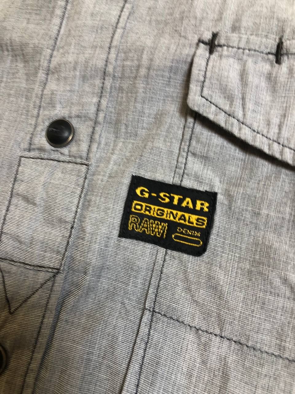 G-Star G Star Raw Men's Midnight Piping Check Shirt Short Sleeve Size US XL / EU 56 / 4 - 8 Thumbnail
