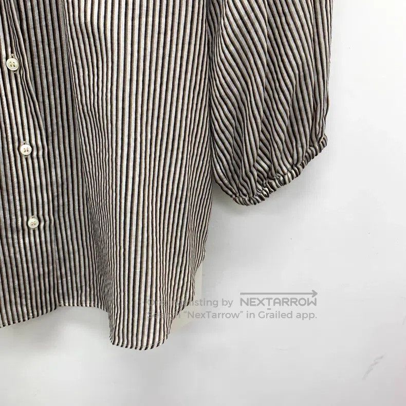 Brunello Cucinelli Brunello Cucinelli 23 Model Color Blocked Vertical Striped Size L / US 10 / IT 46 - 4 Thumbnail