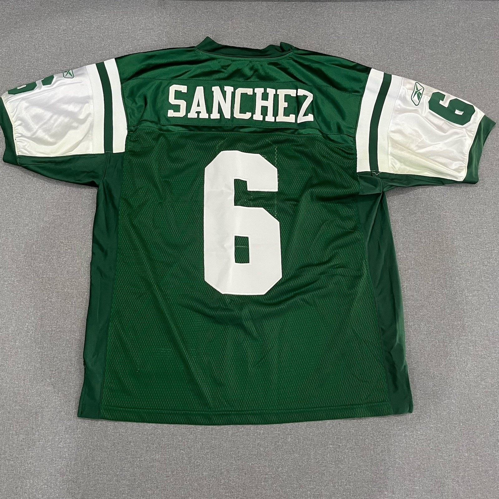 Reebok Vintage Reebok NFL New York Jets Mark Sanchez #6 Size 48. Size US XL / EU 56 / 4 - 2 Thumbnail