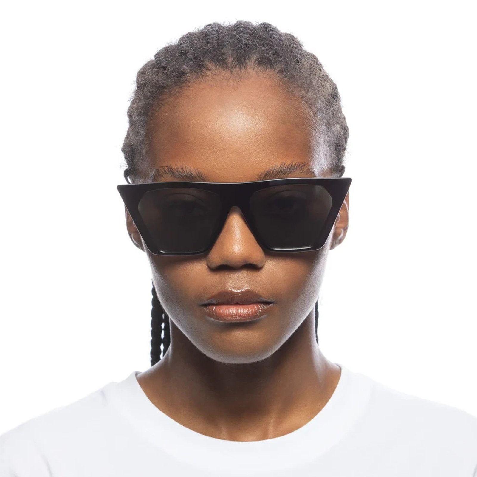 Other AIRE QUASAR BLACK OVER-SIZED CAT EYE SUNGLASSES - NEW W/CASE Size ONE SIZE - 3 Thumbnail