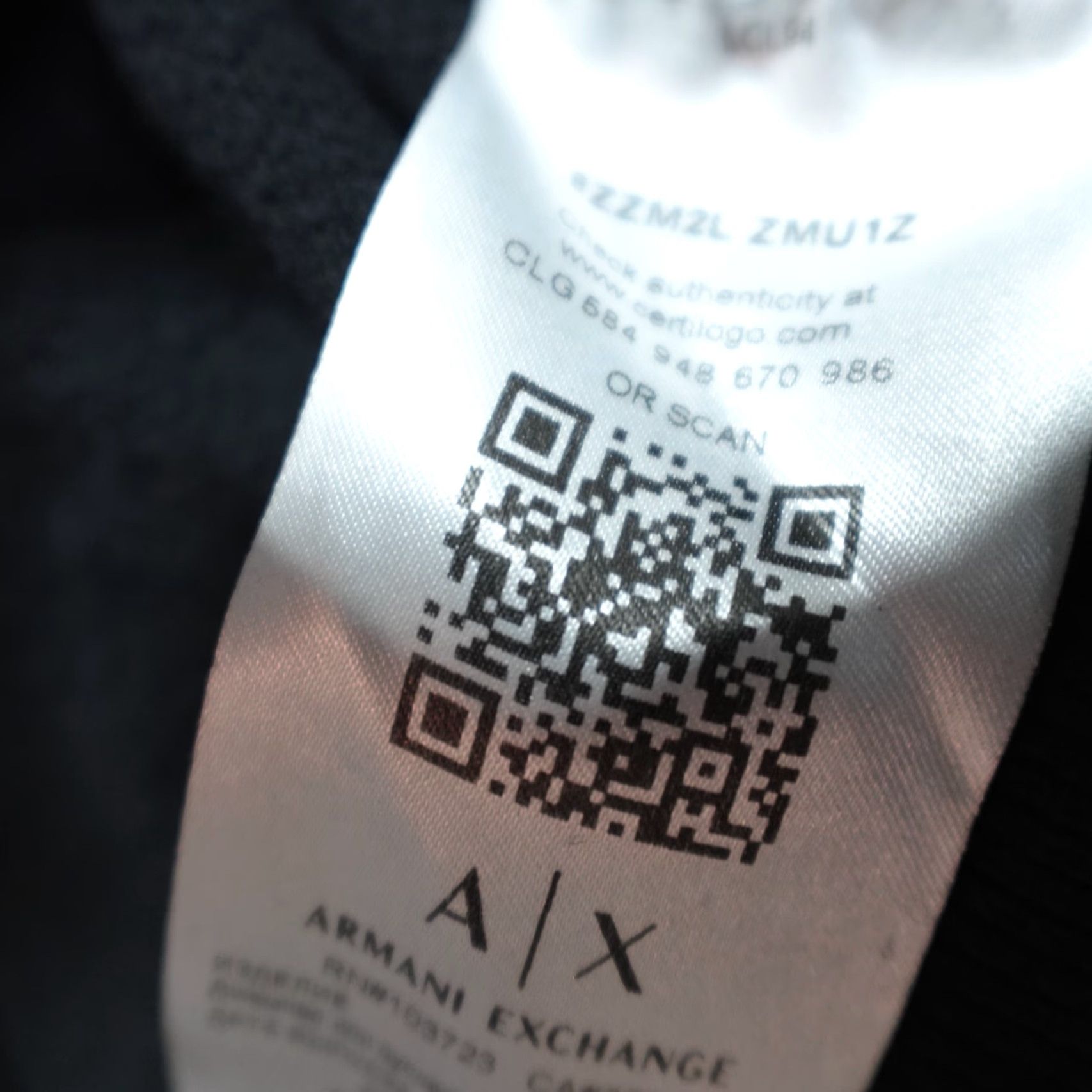 Armani Exchange Armani Exchange Sweater Pullover Knit M Black Size US M / EU 48-50 / 2 - 6 Thumbnail