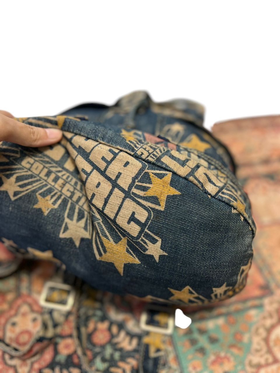 Hysteric Glamour Vintage Hysteric Glamour Denim Begpack Size ONE SIZE - 7 Thumbnail