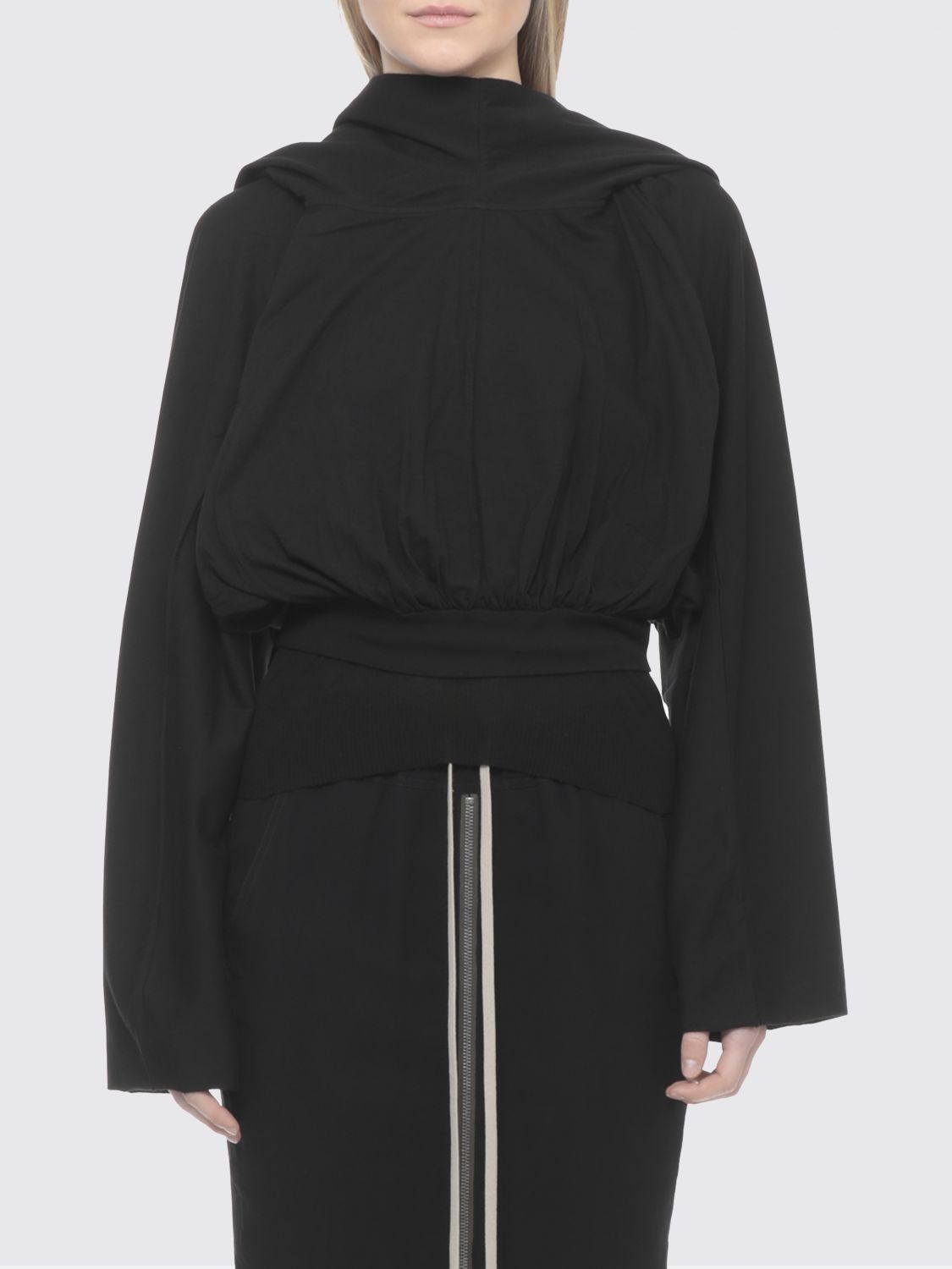 Rick Owens Drkshdw Rick Owens Drkshdw Sweatshirt Woman Black Size M / US 6-8 / IT 42-44 - 1 Thumbnail