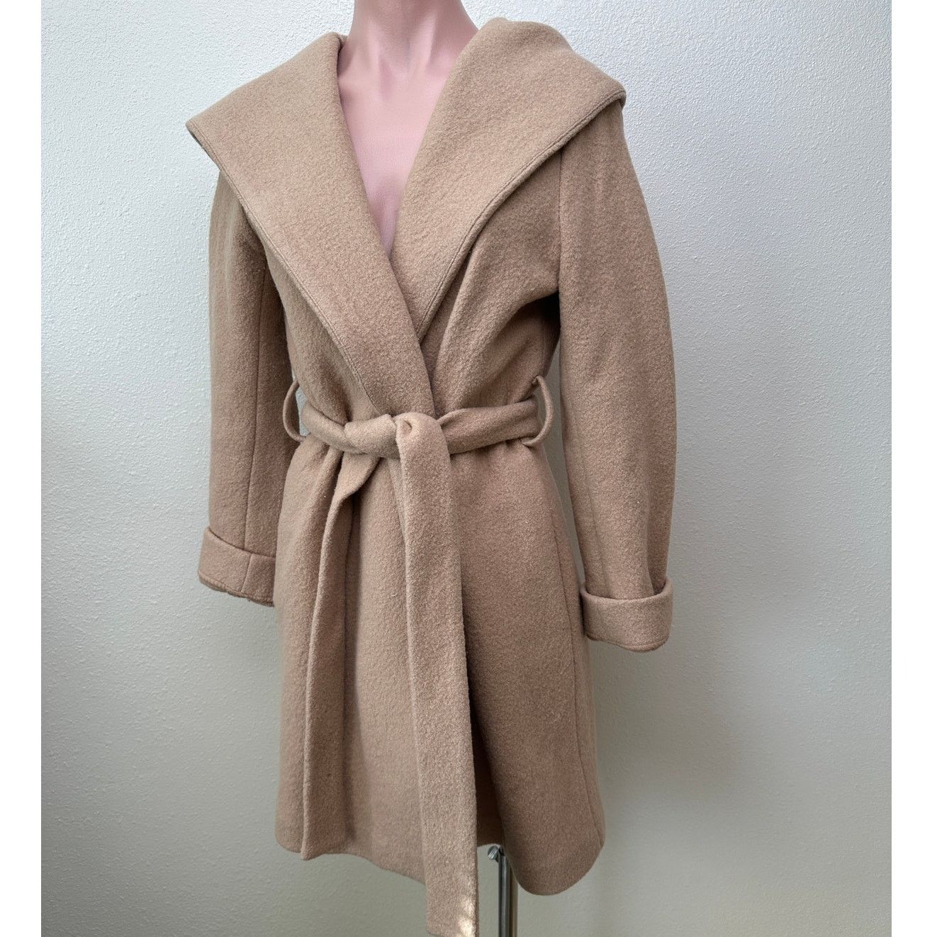 Other Wilfred Acre Robe Coat Chasm Tan Hooded Tie Belt XXS Size XXS / US 00 / IT 34 - 3 Thumbnail