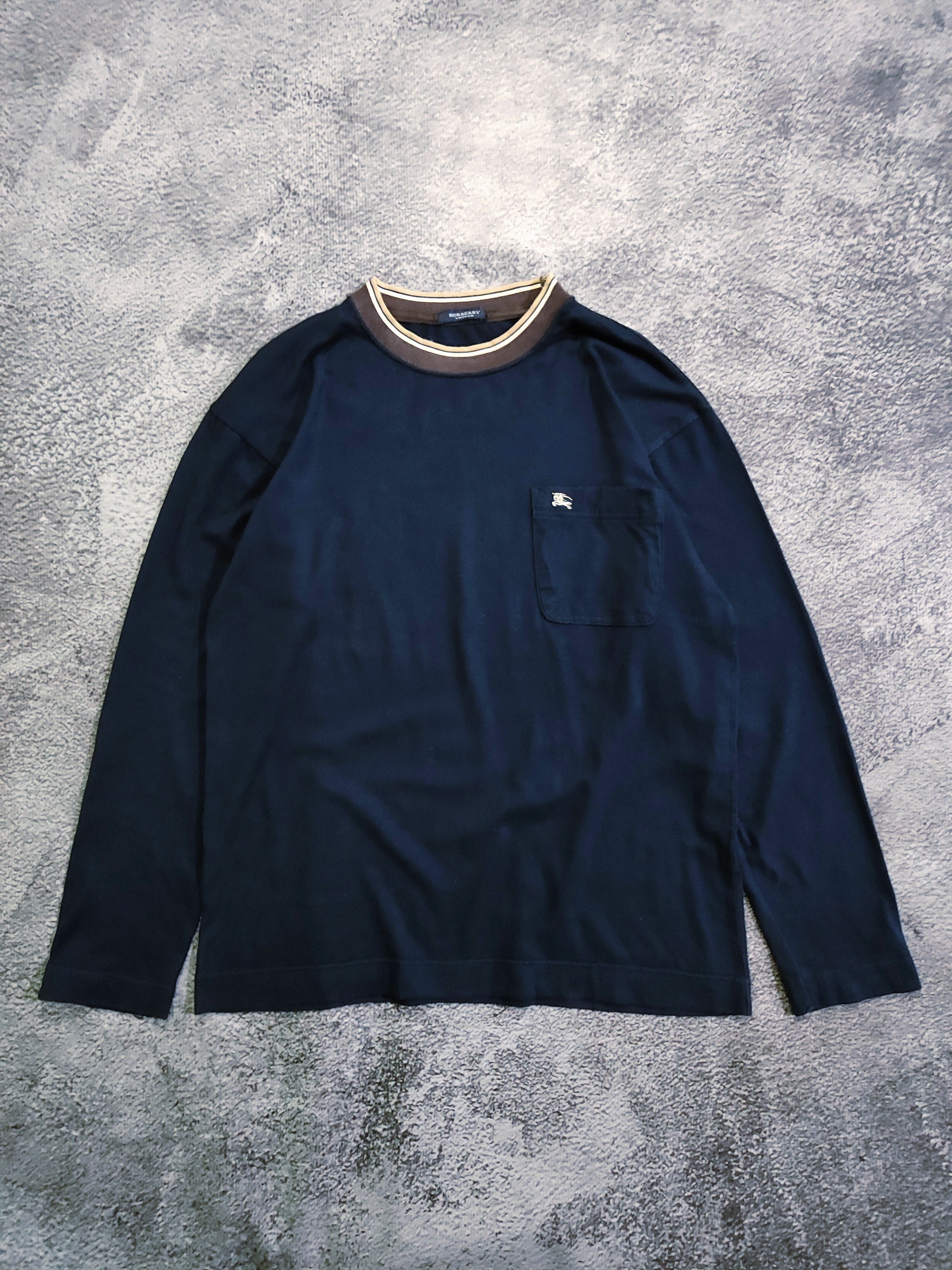 Burberry Vintage Burberry Long Sleeve Size US M / EU 48-50 / 2 - 1 Thumbnail