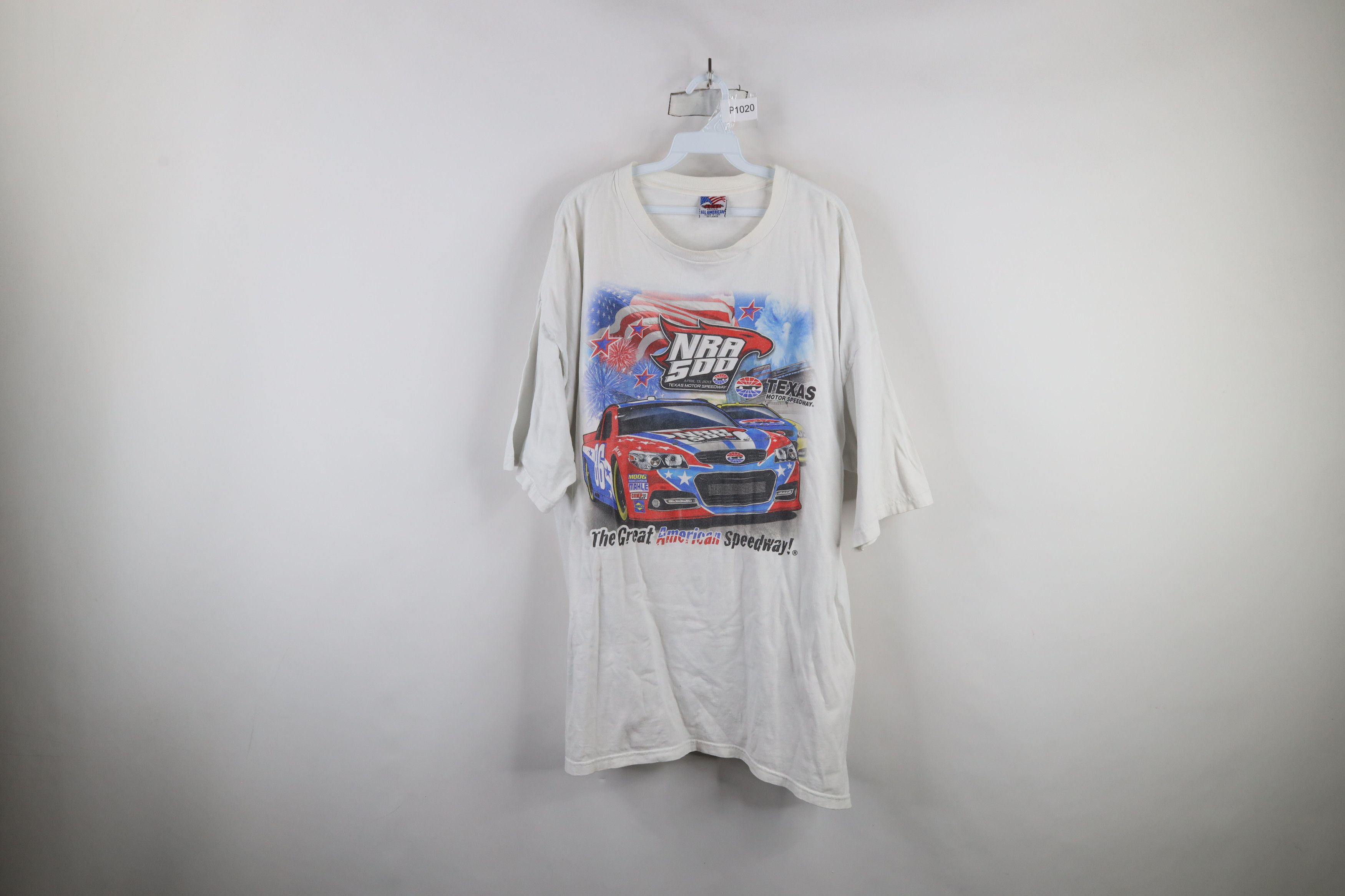 Vintage Vintage Y2K 2013 NRA 500 Texas Motor Speedway T-Shirt USA Size US XXL / EU 58 / 5 - 1 Thumbnail