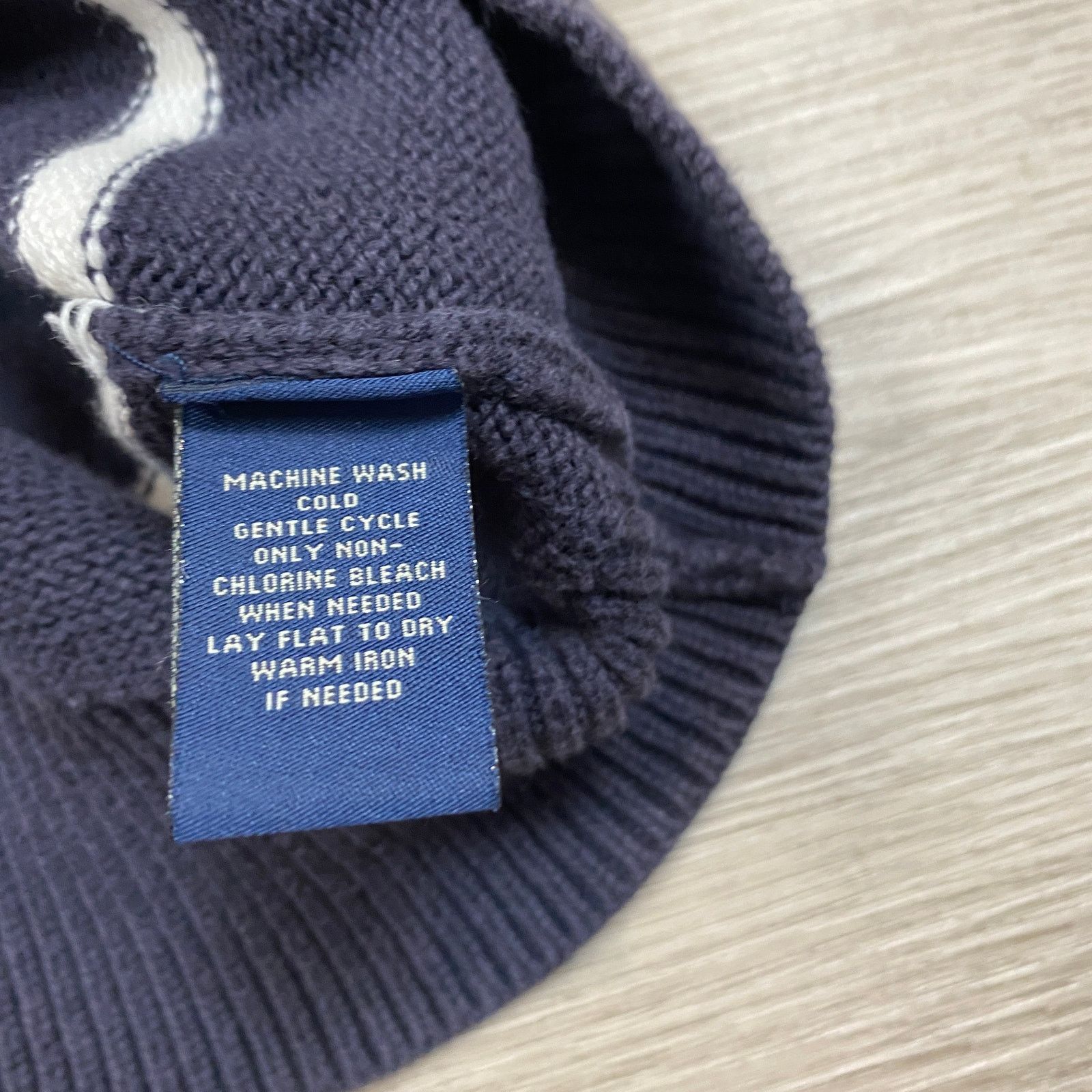 Polo Ralph Lauren × Vintage Vintage Polo Jeans Co Ralph Lauren 1/4 Zip Sweater Men's XL Size US XL / EU 56 / 4 - 7 Thumbnail