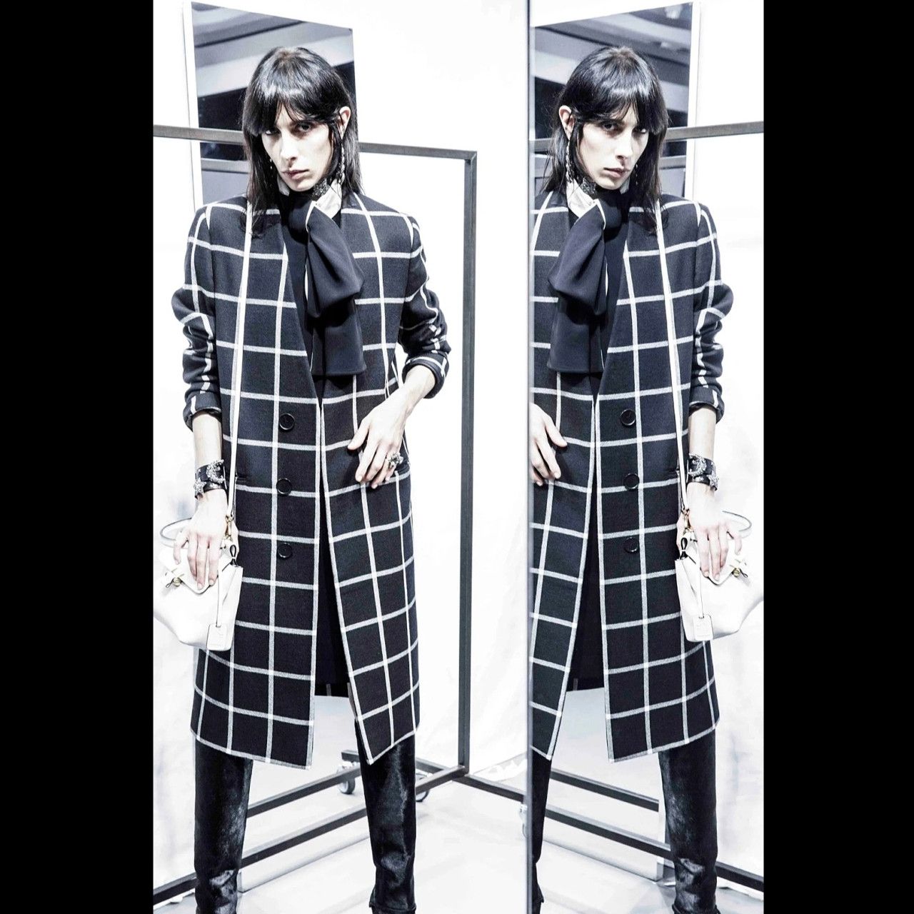 Lanvin Lanvin Pre-Fall 2015 Wool Long Coat Jacket Size M / US 6-8 / IT 42-44 - 2 Thumbnail