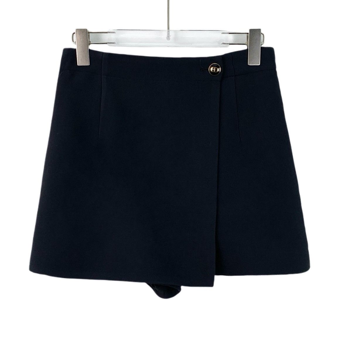 Dior Dior Black Side CD Button Trim Wool Casual Shorts Size 25" / US 0 / IT 36 - 1 Thumbnail