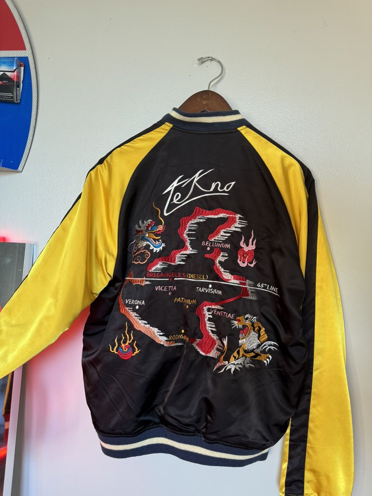 Diesel Reversible Diesel Tekno Sukajan satin jacket Size US M / EU 48-50 / 2 - 4 Thumbnail