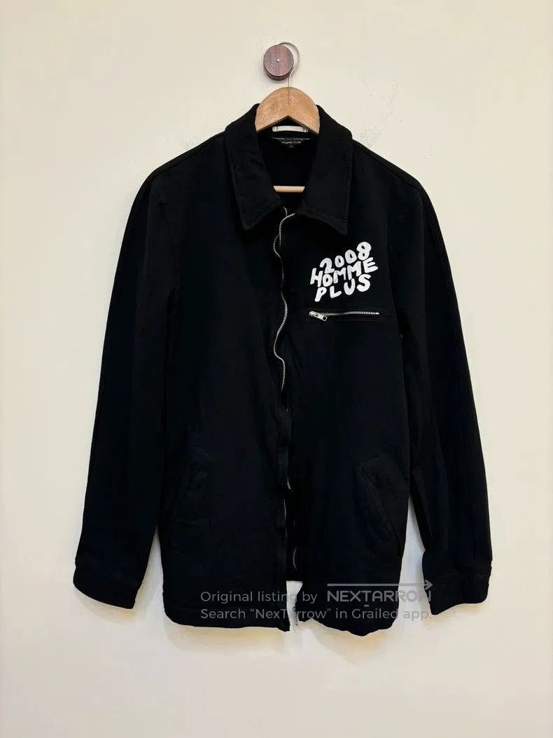 Comme des Garcons Homme Plus Straight Zip Jacket.