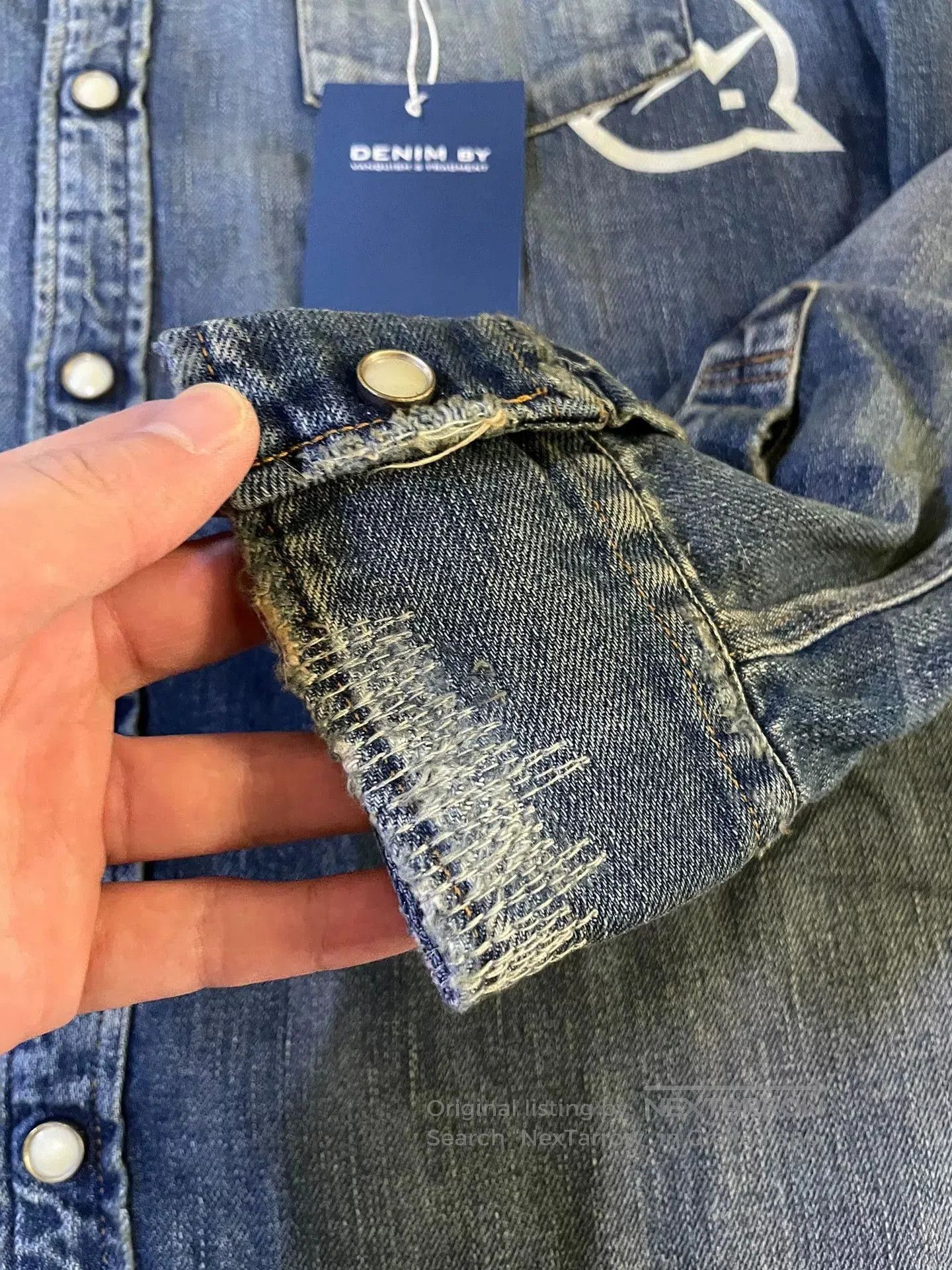 Fragment Design Vanquish & Fragment Denim Shirt Jacket. Size US M / EU 48-50 / 2 - 5 Thumbnail