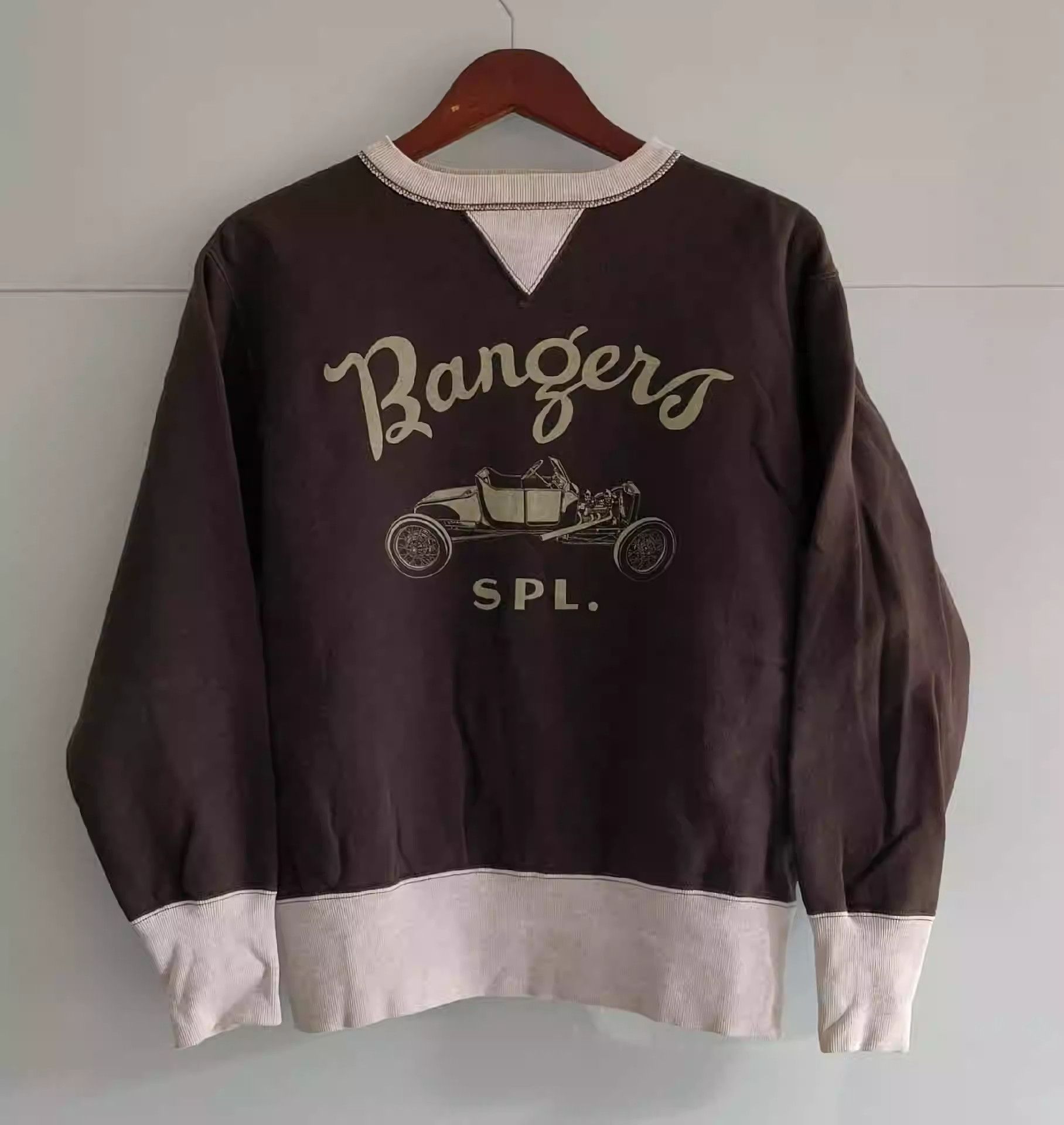 image of Freewheelers Out Of Print Sweatshirt in White, Men's (Size 2XS)