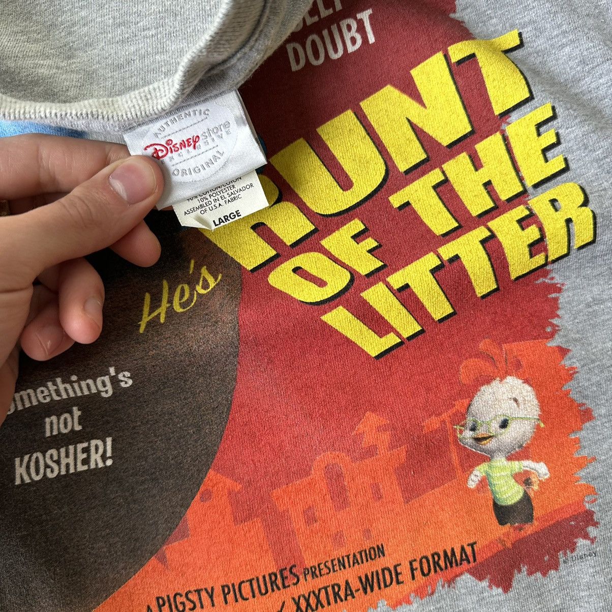 Disney × Vintage Rare Vintage 00s Chicken Little Disney Movie Promo Shirt Size US L / EU 52-54 / 3 - 3 Thumbnail