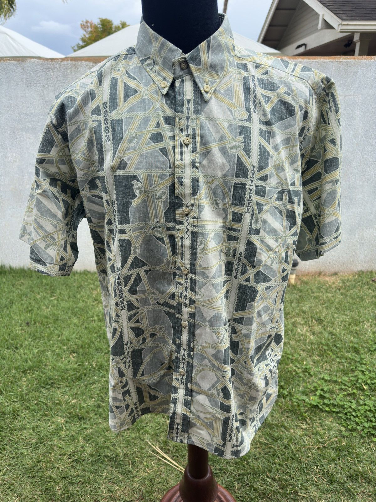 Reyn Spooner New Reyn Spooner Palapala Kai Hawaiian Multicolored Men's L Size US L / EU 52-54 / 3 - 1 Thumbnail