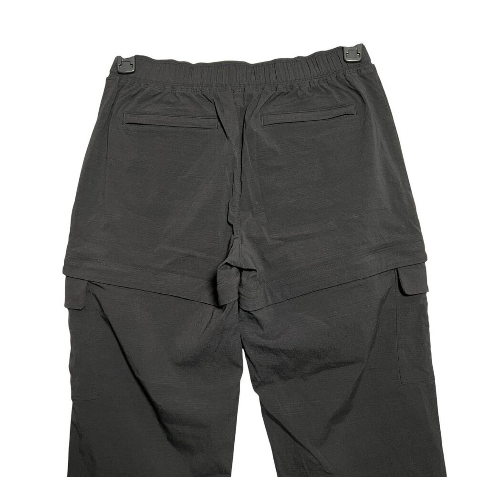 Athleta Athleta Convertible Hiking Pants Size 8 Black Zip Off Capri Size 30" / US 8 / IT 44 - 5 Thumbnail