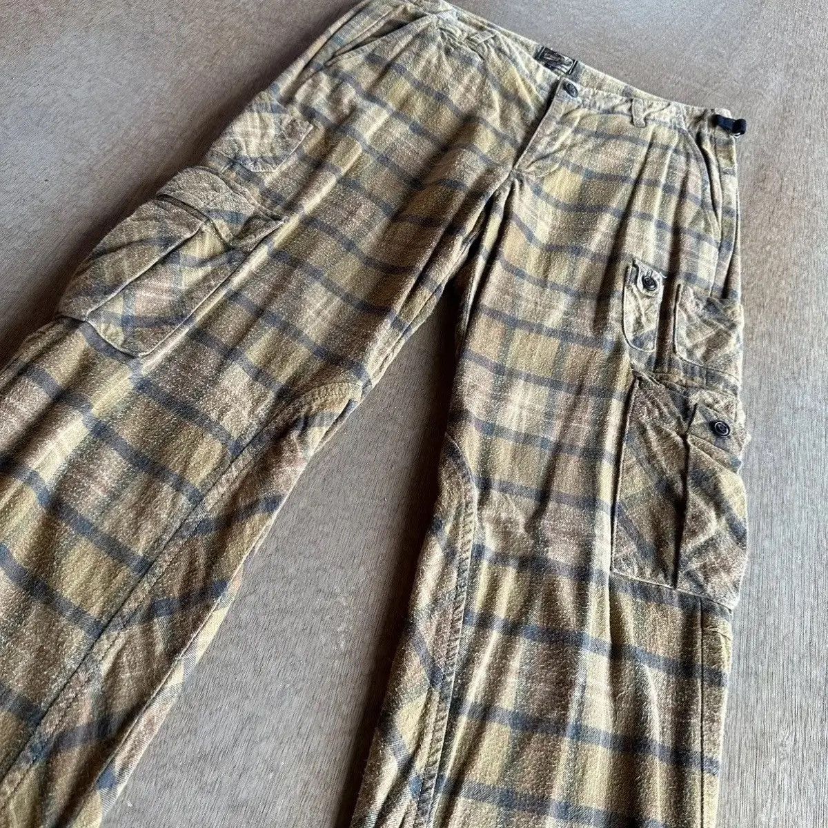 If Six Was Nine SICKS🔥PENGUIN MUNSINGWEAR JAPAN CHECK PLAID VTG DOUBLE KNEE Size US 30 / EU 46 - 8 Thumbnail